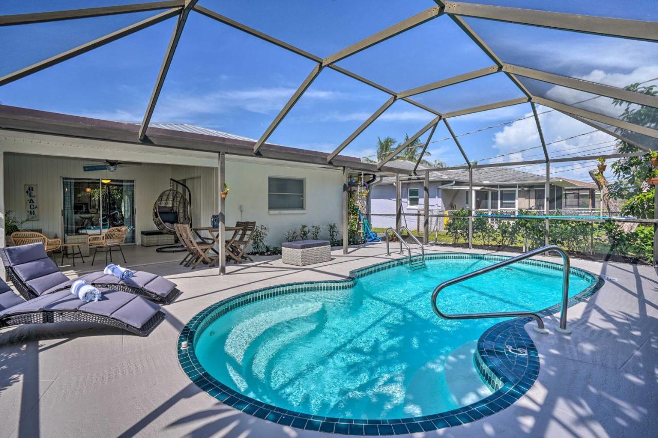 Naples Oasis With Screened Pool, Bike To Beach! Екстериор снимка