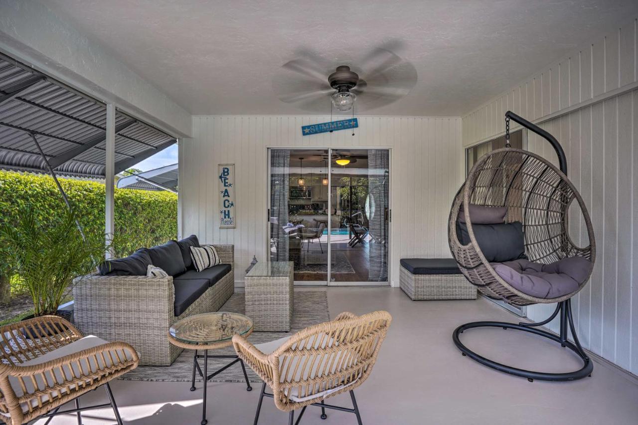 Naples Oasis With Screened Pool, Bike To Beach! Екстериор снимка