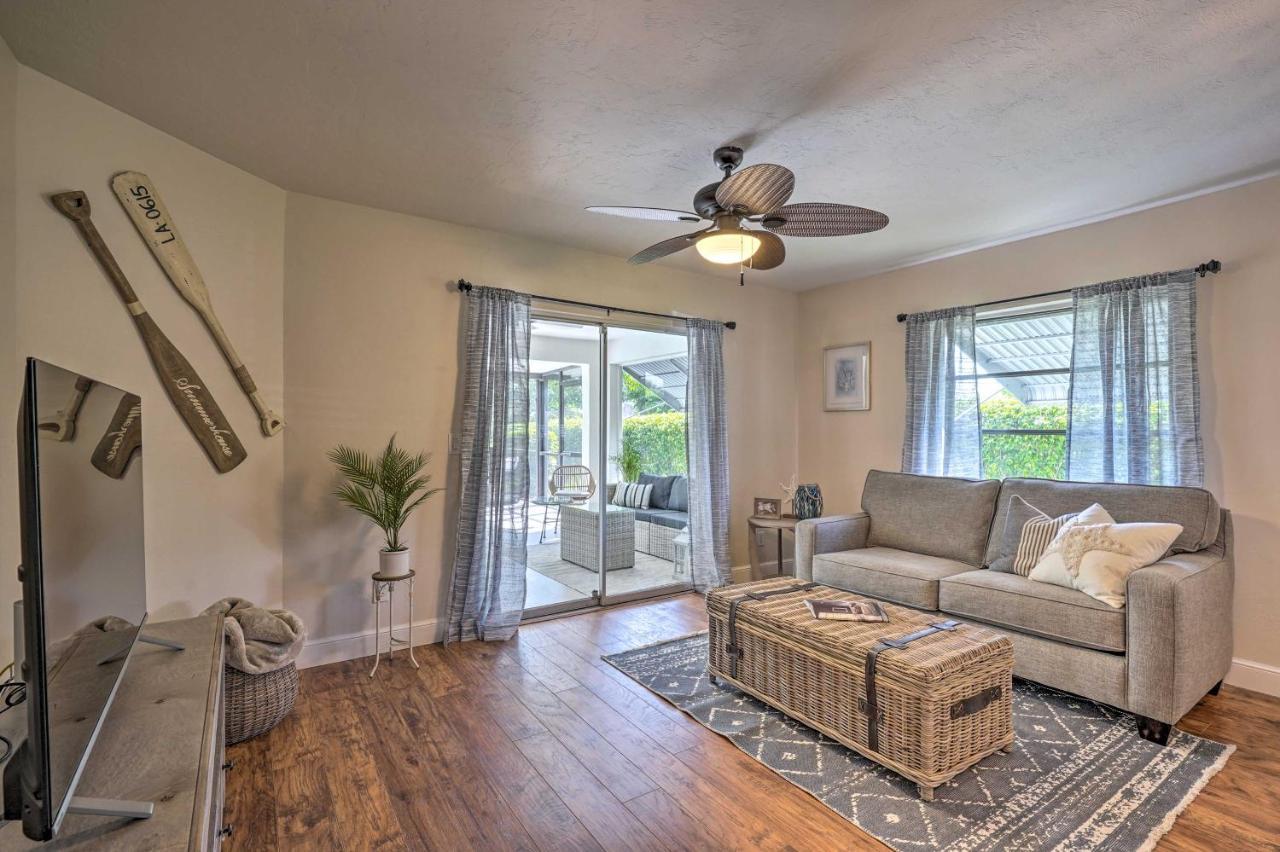 Naples Oasis With Screened Pool, Bike To Beach! Екстериор снимка