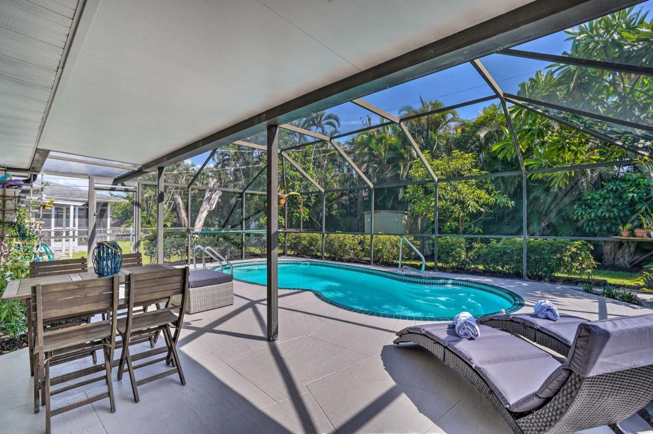 Naples Oasis With Screened Pool, Bike To Beach! Екстериор снимка